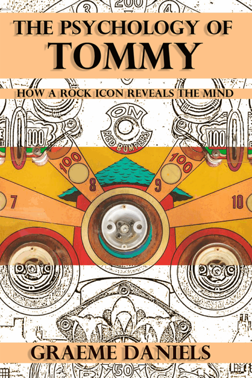 Cover design for The Psychology of Tommy, exploring the emotional and psychological development of a fictional character.